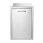 stainless steel VEVOR outdoor kitchen drawer with a sleek design and handle.