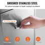 Stainless Steel Built-In Propane Tank Drawer / Trash Drawer Lower Sliding Rails Waterproof