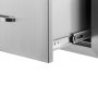 Vevor Stainless Steel Outdoor Kitchen Drawers, Drawers Outdoor 15.2 X 22.2 Inch