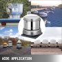 VEVOR 2400 CFM Ventilador de techo Extractor de restaurante de alta velocidad Extractor de extracción de accionamiento directo 250W