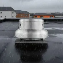 VEVOR Roof Exhaust Fan, Attic Vent Fan with High-Power Motor, 24.8inch Fan Base Heavy-Duty Aluminum Alloy, Speed Control Adjustable Airflow 4000/5000CFM, Compact for Garage,Kitchen,Bathroom,Silver