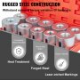VEVOR Press and Pull Sleeve Kit Bush Bearing Removal Kit  27PCS 45#  Steel & Case
