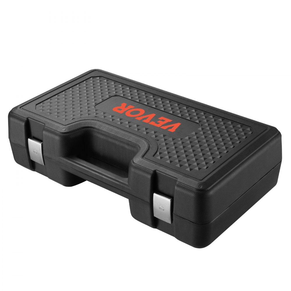 VEVOR Pull and Press Sleeve Kit, 26 PCS, Steel Bush Removal Insertion Sleeve Tools with Carrying Case, Compatible with LCV and HGV Engines, for Removing and Installing Bushings, Bearings, and Seals