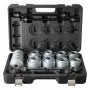 VEVOR Pull and Press Sleeve Kit, 28 PCS, Steel Bush Removal Insertion Sleeve Tools with Carrying Case, Compatible with LCV and HGV Engines, for Removing and Installing Bushings, Bearings, and Seals