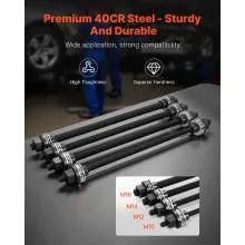 VEVOR Pull and Press Sleeve Kit Bush Bearing Removal Insertion Tool Set 28 PCS