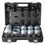 VEVOR Pull and Press Sleeve Kit, 36 PCS, Steel Bush Removal Insertion Sleeve Tools with Carrying Case, Compatible with LCV and HGV Engines, for Removing and Installing Bushings, Bearings, and Seals
