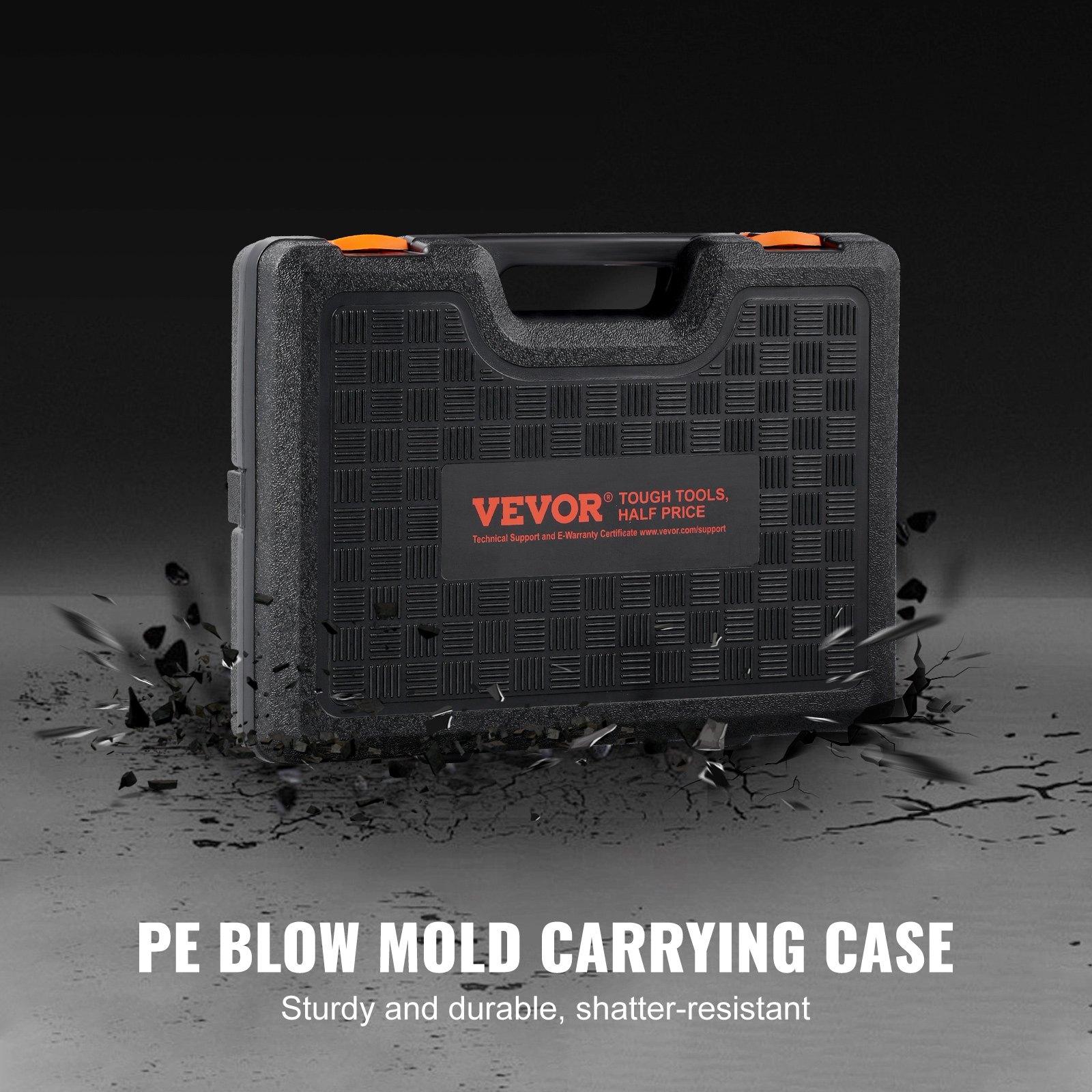 VEVOR 36 PCS Pull and Press Sleeve Kit, Steel Bush Bearing Removal and Installation Set, Bush Removal Insertion Sleeve Tools with Carrying Case, Multi-Vehicle Compatibility for LCV and HGV Engines