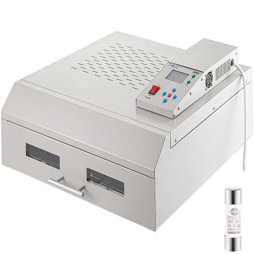Reflow Oven Reflow Soldering Machine, T962c Smd Bga Infrared Ic Heater 400x600mm
