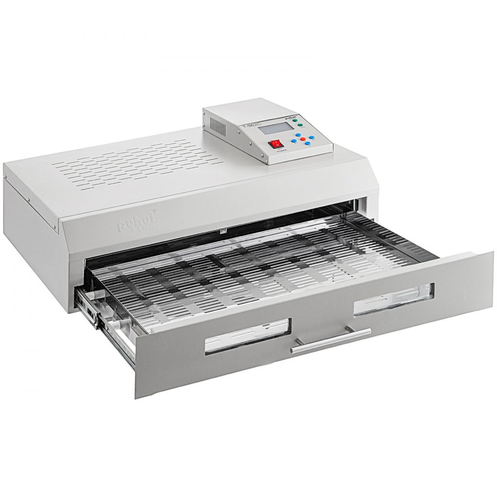 Reflow Oven Reflow Soldering Machine, T962c Smd Bga Infrared Ic Heater 400x600mm