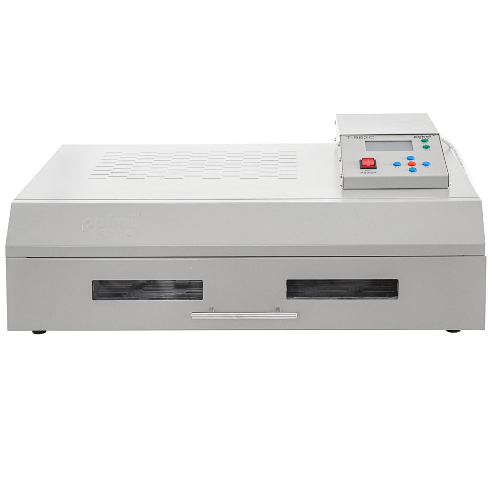 Reflow Oven Reflow Soldering Machine, T962c Smd Bga Infrared Ic Heater 400x600mm
