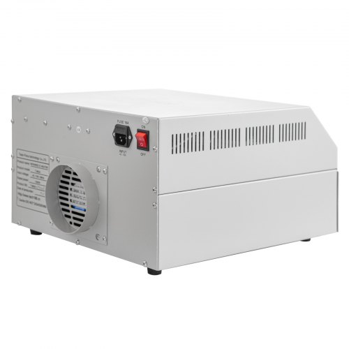 VEVOR Reflow Oven T962 220V Reflow Soldering Machine 800W 180x235 mm SMD SMT BGA Professional Automatic Infrared Heater Soldering Machine W/Smoke Exhaust Chimney Cooling Efficiency