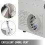 VEVOR Reflow Oven T962 220V Reflow Μηχανή συγκόλλησης 800W 180x235 mm SMD SMT BGA Professional Automatic Infrared Heater Soldering Machine W/Smoke Exhaust Chimney Cooling Efficiency