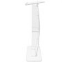 VEVOR Acrylic Podium, 119 cm Tall, Clear Acrylic Podium Stand with Wide Reading Surface & Storage Shelf, Floor-standing Clear Pulpits Acrylic for Church Office School