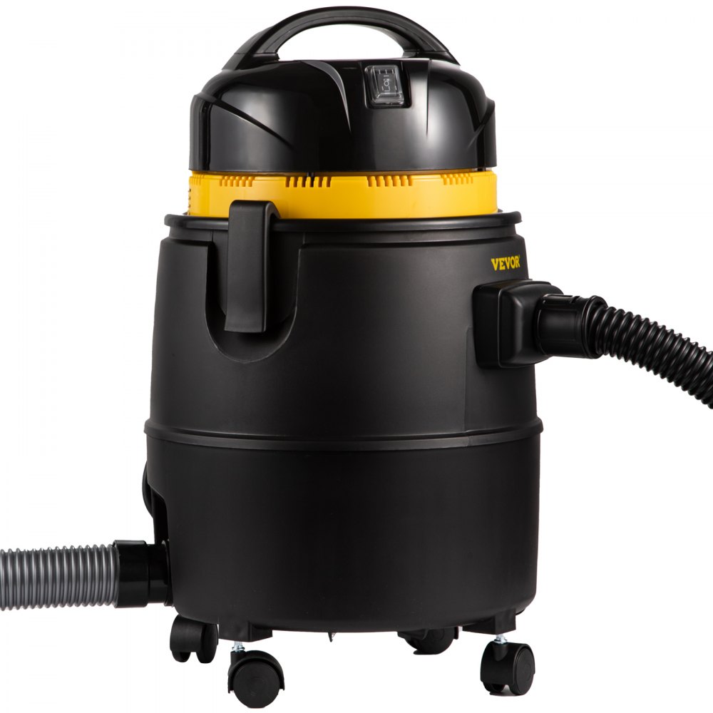 VEVOR Pond Vacuum Cleaner, 1400W Motor in Continuous Intermittent Cycle, 120V Motor w/15 ft Electric Wire, 4 Brush Heads, 4 Extended Tubes, 1 Filter Bag for Multi-use Cleaning Above Ground