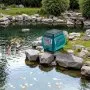 VEVOR Linear Air Pump, 1110 GPH Air Flow, Septic Aerator Pump, Aeration System for 10 ft Deep Ponds, Fit for Septic Tanks, Aquariums, Waste Treatment, Seafood Restaurants, Fish Farms, Hydroponics