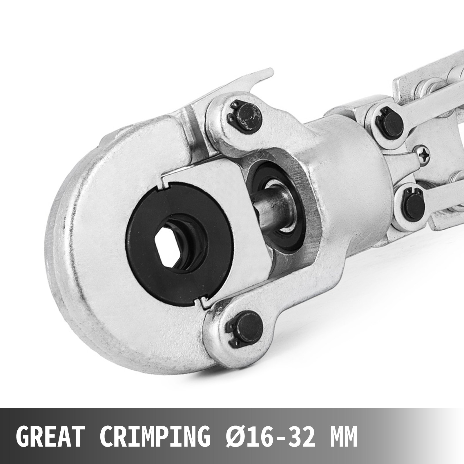 VEVOR Pipe Crimping Pliers 16-32mm Pressing Rotatable  Steel Fitting Tools Compound Pipe 16-32mm Extendable Composite Pipes Press Fitting