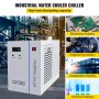 Vevor 6l tanque refrigerador de água CW-5000 termólise refrigerador de água industrial refrigerador de água para 80w 100w co2 vidro tubo laser refrigerador