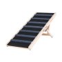 VEVOR Dog Ramp, Folding Pet Ramp for Bed, Adjustable Dog Ramp for Small, Large, Old Dogs & Cats, Wooden Pet Ramp with 100 cm Long Ramp, Adjustable from 38 cm to 56 cm, Suitable for Couch, Sofa, Car