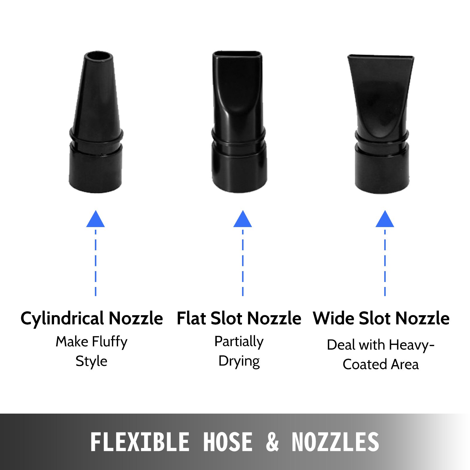 Dog Grooming Mobile Portable Pet Fur Dryer + Stand Blaster Heater Arm