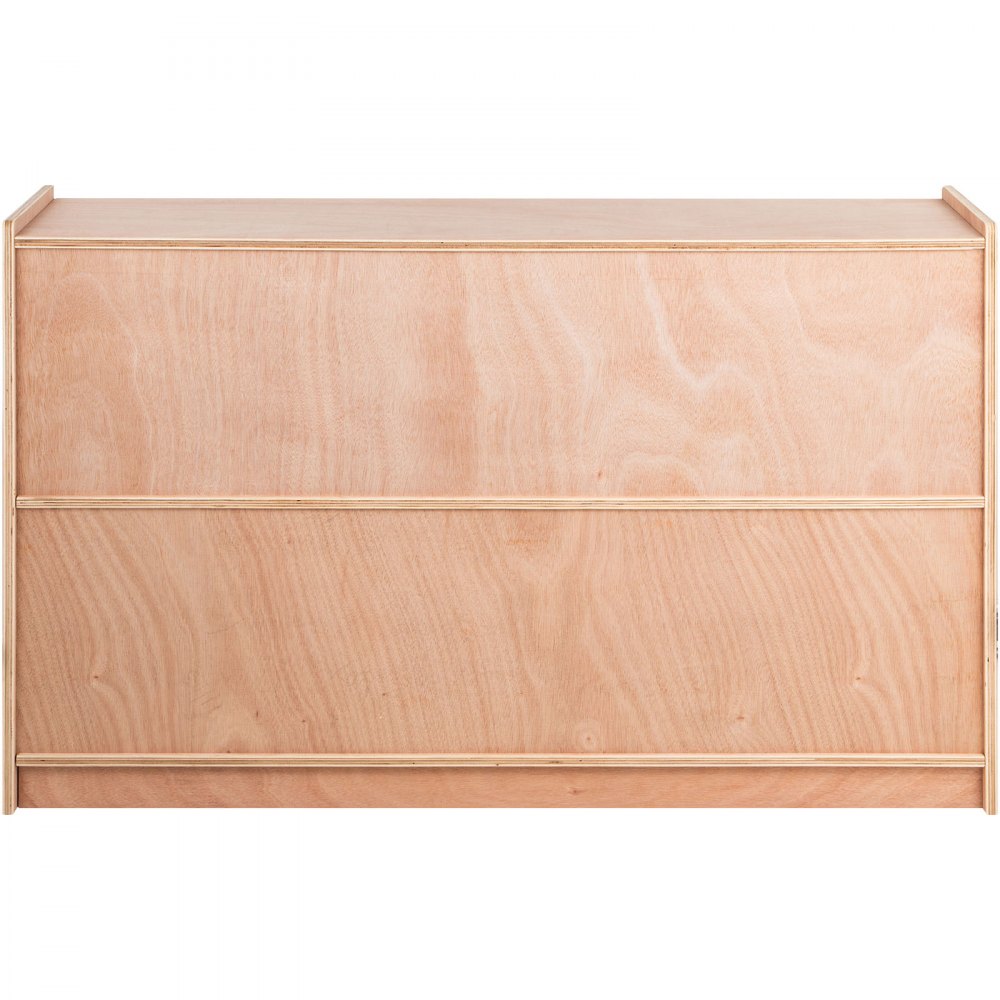VEVOR Cubby Mobile Tray Storage Cabinet, 20-Compartment Cubby Storage Shelf, Cubby Storage Cabinet 4 x 5, Classroom Cubbies, Classroom Furniture for Home, Daycare and Preschool, Natural