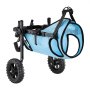 VEVOR Dog Wheelchair for Back Legs, Adjustable 2 Wheels Pet Wheelchair, Lightweight  Dog Cart with Shock-Absorbing Wheels, Mobility Support Wheel Chair for Disabled Injured Dogs up to 33lbs, Medium