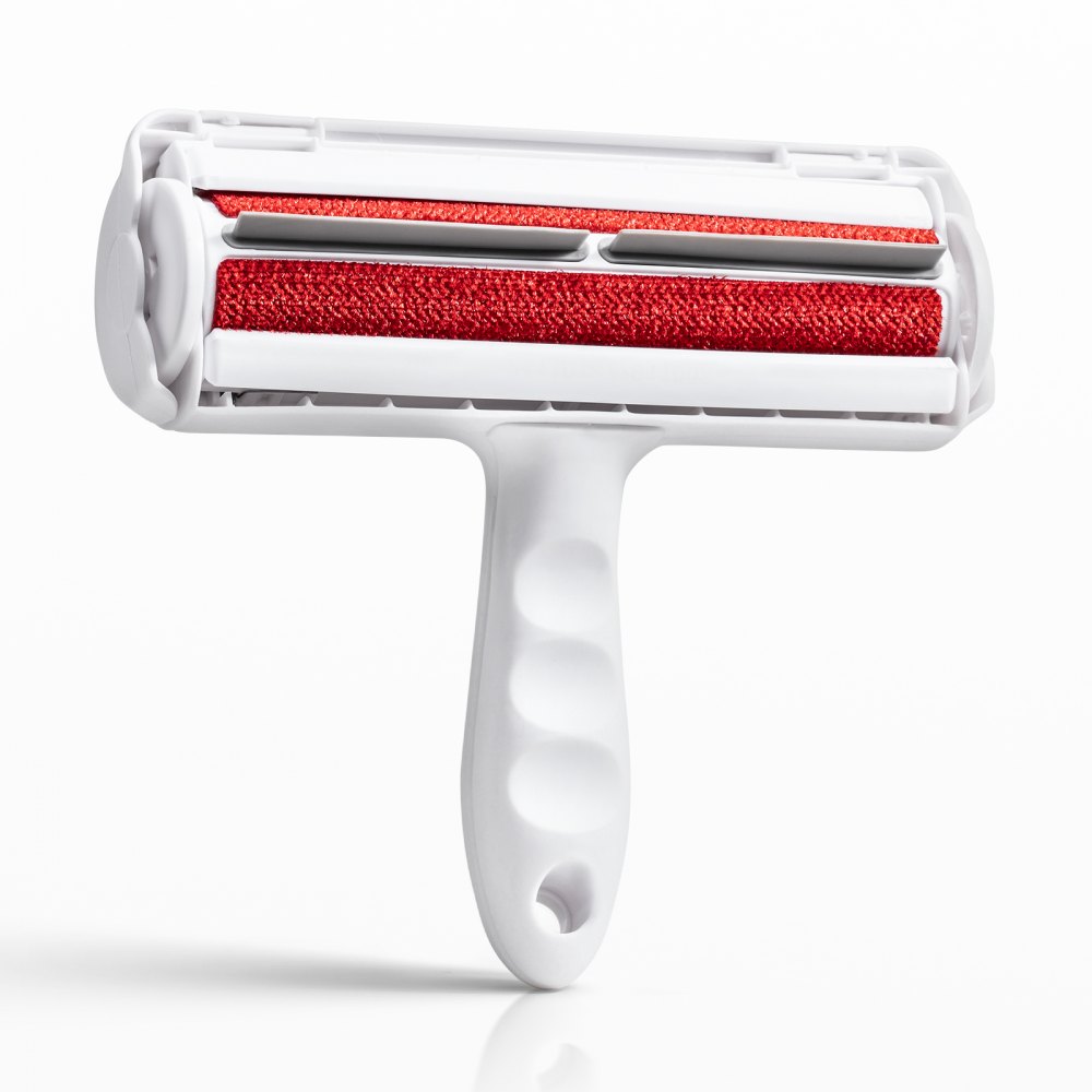 VEVOR Pet Hair Remover Roller, Reusable Dual-sided Lint Roller Tool, Dog and Cat Efficient Hair Cleaning Remover, for Home, Furniture, Car, Couch, Carpet, Seat, Bedding, Floor, Sofa, White