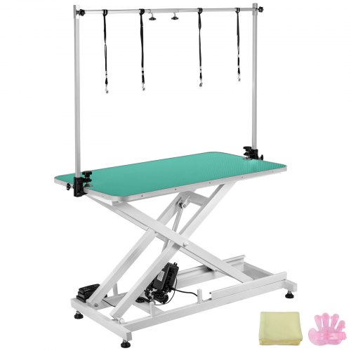 Electric Lifting Pet Dog Grooming Table 440Lbs rubber and plastic Heavy Duty