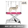 Electric Lifting Pet Dog Grooming Table Metal Bath With X Frame Bar