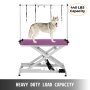 Electric Lifting Pet Dog Grooming Table 440lbs Large Pet Bath Clamps Shower