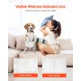 VEVOR Disposable Male Dog Diapers Super Absorbent Male Dog Wraps S 144 Count