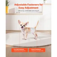 VEVOR Disposable Male Dog Diapers Super Absorbent Male Dog Wrap XS Size 96 Count