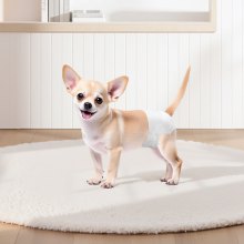 Pañales desechables para perros VEVOR, súper absorbentes, talla XS, 144 unidades