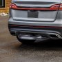 VEVOR Hitch Step for 2 Inch Receiver, Strong Steel Construction with 350 LBS Load Capacity, Rear Bumper Guard Protector with Pin Lock, Universal Fit for Truck, SUV, Pickup, Trailer