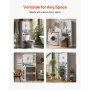 Over The Toilet Storage Cabinet for Bathroom with Adjustable Shelf White 66" H
