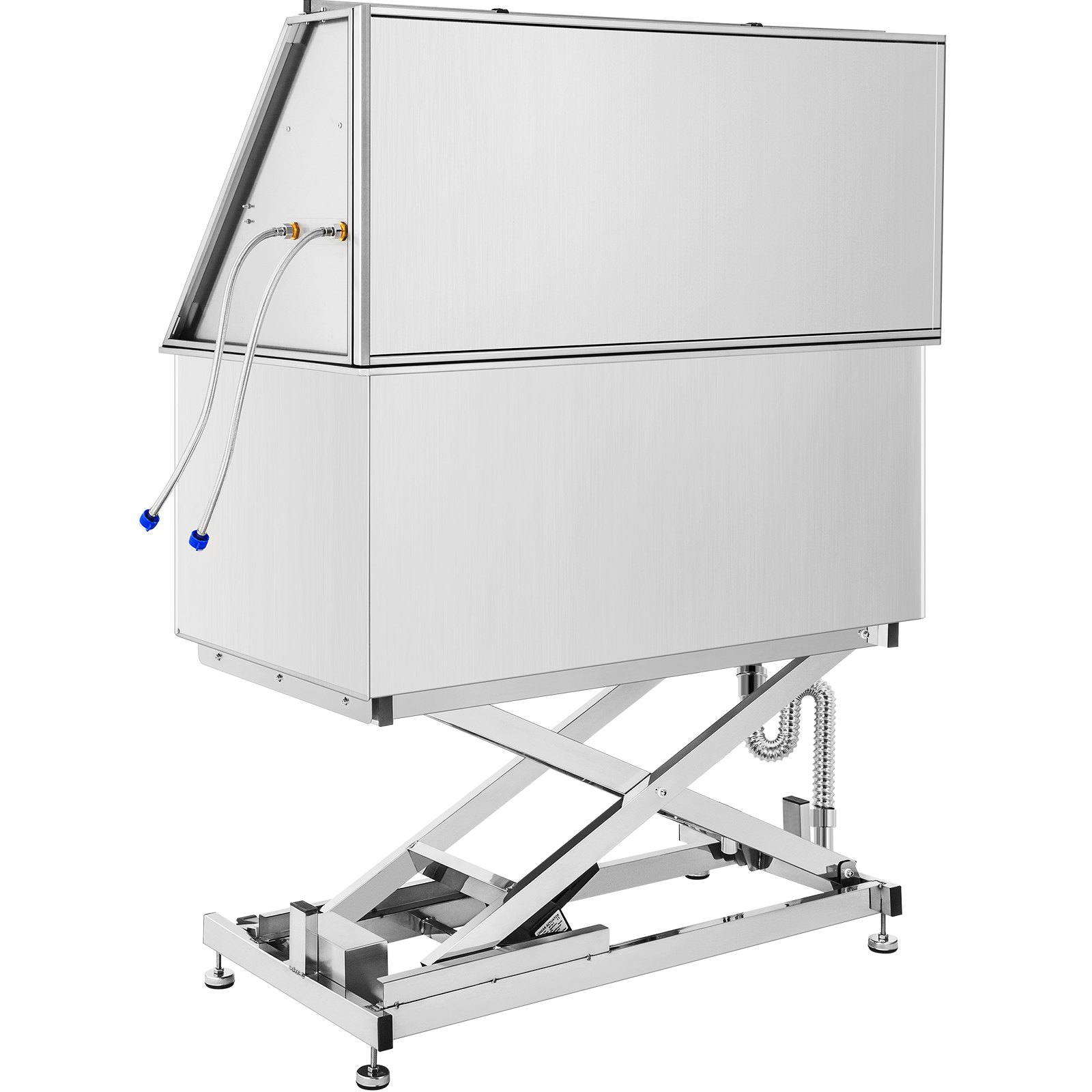 Professional Stainless Steel Pet Grooming Bath Tub Electric Lift Height for Large Dogs