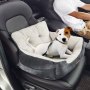 VEVOR Dog Booster Car Seat Pet Car Seat for Small Dog up to 9.1 kg Dark Gray