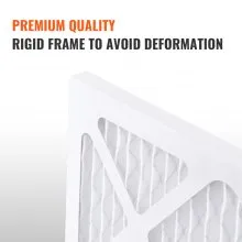 Prefiltros protectores VEVOR, paquete de 5, repuesto de filtro de aire de 15,75 x 15,75 pulgadas, filtros de etapa 1 de alta eficiencia compatibles con BlueDri y depurador VEVOR, purificadores de aire, equipos de restauración de daños por agua