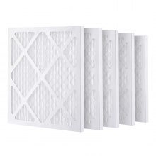 VEVOR Protective Pre Filters, 5 Pack, 15.75'' x 15.75'' Air Filter Replacement, High-efficient Stage 1 Filters Compatible w/ BlueDri & VEVOR Scrubber, Air Purifiers, Water Damage Restoration Equipment
