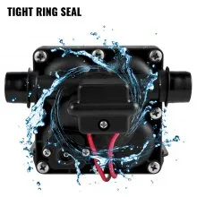 VEVOR Bomba de agua dulce, bomba pulverizadora autocebante de 12 V, bomba de agua RV de 3 GPM, con interruptor de presión, bomba de agua autocebante de 45 PSI, colador desmontable bomba de diafragma de 12 V para RV Camper Marine Boat Lawn