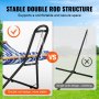 VEVOR Steel Hammock Stand 450lbs Capacity Hammock Frame Fits 6.9-12.8ft Hammocks