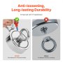 1700 LBS Strong Fishing Magnet Kit Double Sided Pull Force and Rope Carabiner