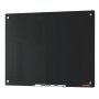 VEVOR Magnetic Glass Whiteboard, Dry Erase Board 36"x24", Wall-Mounted Large White Glassboard Frameless, with Marker Tray, an Eraser and 2 Markers, Black