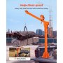 VEVOR Truck Crane, 1100 lbs Manual Pickup Truck Crane with Hand Winch, 360° Rotating Telescopic Boom, Premium Galvanized Steel, Foldable Pickup Bed Jib for Machine Lumber Attic Heavy Load Lifting