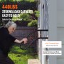 VEVOR Handrails for Outdoor Steps 32" Wall Mount Safety Railings for 1-3 Steps