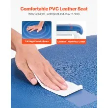 VEVOR Phlebotomy Chair Blood Draw Chair with Adjustable Armrests and Flip Arm