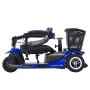 VEVOR 3 Wheel Folding Mobility Scooter for Adults & Seniors, Heavy-Duty Electric Powered Mobility Scooter & 12 Mile Long Range,  Travel Wheelchair with 9° Climbing Capacity, 265lb Capacity