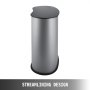 VEVOR Portable Trade Show Counter Corrugated Plastic Sidewalls Pop Up Podium Counter Black Top Trade Show Table Display with Carrying Bags for Exhibition Promotion Retail (Black)