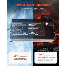 1-Bank 10A 12V Smart Marine Battery Charger Onboard IP68 Waterproof Boat RV