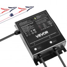 2-Bank 10A 12V Smart Marine Battery Charger Onboard IP68 Waterproof Boat RV