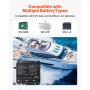 3-Bank 10A 12V Smart Marine Battery Charger Onboard IP68 Waterproof Boat RV